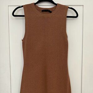 NWT Jenni Kayne Sleeveless Sweater Dress in Clay - Size XS